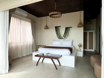 Deluxe Double Room with Sea View — Art of Nature Hotel - Sea View - Adults Only